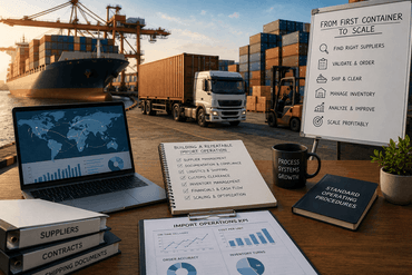 Import operations strategy at the port Import operations strategy at the port
